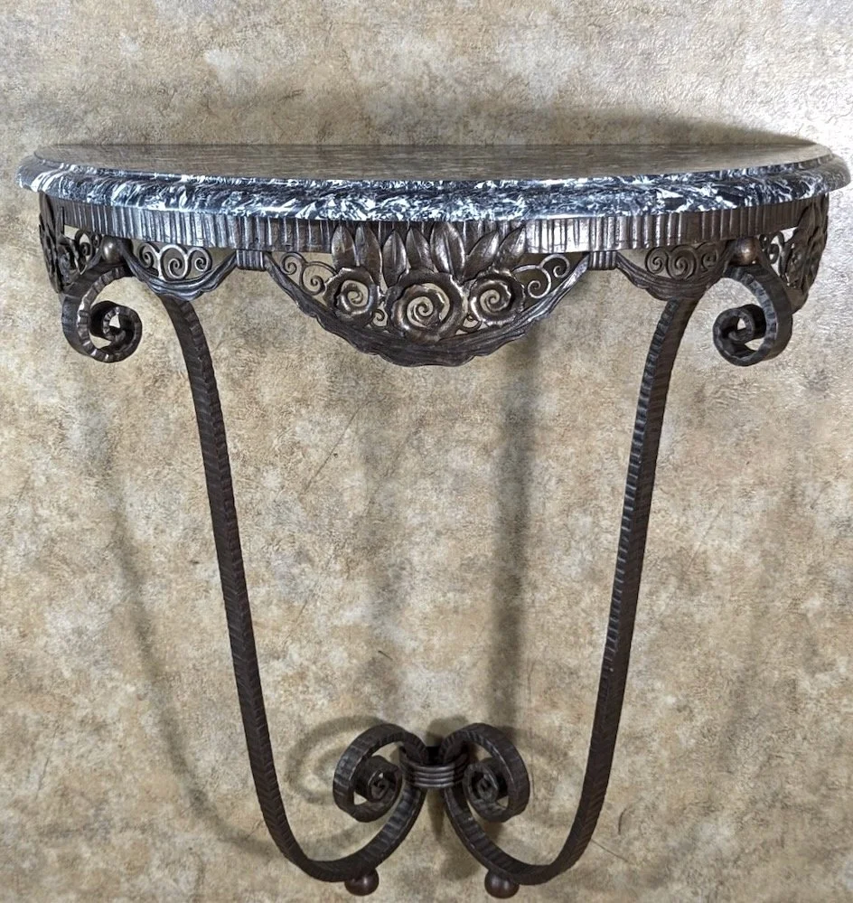 Edgar Brandt console (#1882) — Calderwood Gallery is a world class